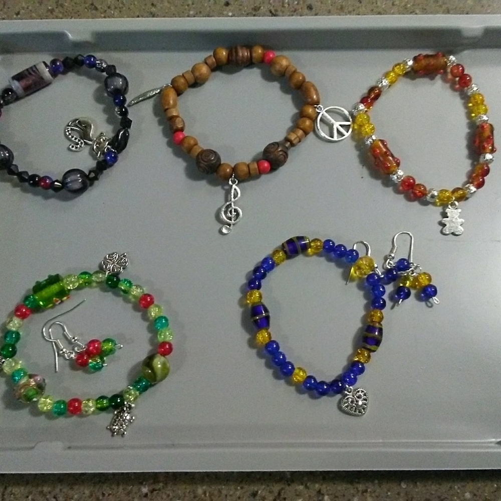 Hand made bracelets